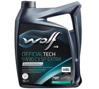Olio Lupo Officialtech C3 Sp Extra 65648 SAE 5W30 5 Litro per Mercedes Opel