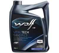 Olio Lupo Vitaltech Pi C3 21116 SAE 5W40 5 Litro per Peugeot Seat Skoda Volvo