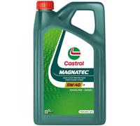 Olio Magnatec 5W40 C3 5L lubrificante per motore auto Oil CASTROL
