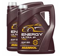 Olio Mannol Energia Ultra JP 5W-20 Api Sp 2 X 5 Litro per Ford Hyundai Toyota