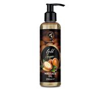 Olio Massaggio Argan Dorato 200 ml - Olio di Mandorle - Olio di Vinaccioli - Sem