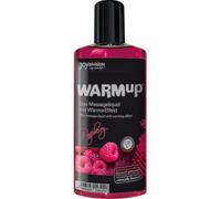 Olio Massaggio Erotico a Base Acqua Commestibile Riscaldante Gusto Lampone 150ml