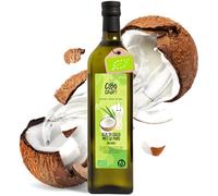 Olio MCT C8 Puro Biologico Spremuto a Freddo - 500ml. Olio di Cocco mct c8 Commestibile Bio e Puro per Keto Paleo o per Uso su Corpo e Capelli. Olio Vegano e Vegetariano.