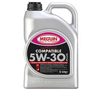 Olio Megol Compatibile SAE 5W-30 Plus Meguin 5 Litro per Audi Citroen Fiat Kia