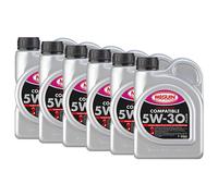 Meguin Olio Megol Compatibile SAE 5W-30 Plus 6 x 1 Litro per VW Polo Passat