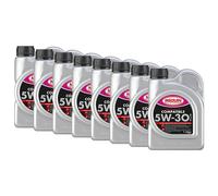 Olio Megol Compatibile SAE 5W-30 Plus Meguin 8 X 1 Litro per Audi Citroen Fiat