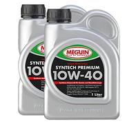 Olio Megol Syntech Premium SAE 10W-40 Meguin 2 X 1 Litro per Mercedes Opel