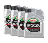 Olio Megol Syntech Premium SAE 10W-40 Meguin 4 X 1 Litro per Seat VW Skoda