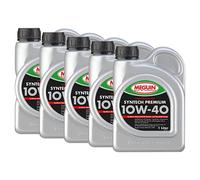 Olio Megol Syntech Premium SAE 10W-40 Meguin 5 X 1 Litro per Mercedes Opel