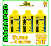 Bardahl - Olio Motore - Scooter Injection - Per Moto 2 Tempi 3 Pezzi