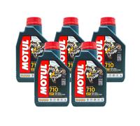 Olio miscela 5 LITRI sintetico MOTUL 710 Malaguti FIFTY RADIALE 1976 1979 05MO01