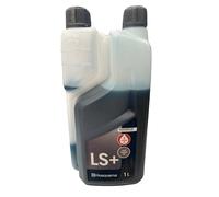Olio Miscela Husqvarna LS+ 2T 1L Semisintetico Low Smoke Motosega Con Dosatore