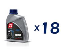 OLIO MISCELA MALOSSI 768230 RACING 2 TEMPI 7.1 2T FULLSYNT 100% SINTET BLU 18LT