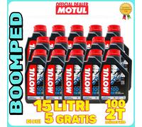 OLIO MISCELA MINERALE MOTUL 100 MOTOMIX 2T MOTO SOOTER 2 TEMPI 15 LITRI 15MO11