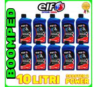 OLIO MISCELA MOTORE ELF SCOOTER 2 POWER 10 LITRI MALAGUTI PIAGGIO MOPED 10ET02