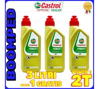 OLIO MISCELA MOTORE SCOOTER CASTROL POWER 1 2T ULTIMATE MOTO SCOOTER 3 LT 03CS03