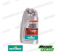 Olio miscela MOTOREX Cross Power 2T - 100% sintetitco - 1 L