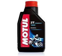 OLIO MISCELA MOTUL 100 MINERALE MOTORE MOTO 2T 2 TEMPI - 4 LITRI