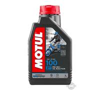 OLIO MISCELA MOTUL 100 MINERALE MOTORE MOTO 2T 2 TEMPI - 4 LITRI