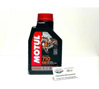 Olio miscela Motul 710 2T 1 Lt. 100% sintetico,Moto cross,enduro,vespa,lambretta