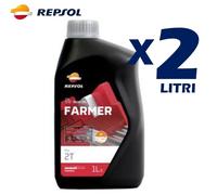 OLIO MISCELA REPSOL FARMER MINERALE 2 TEMPI 2LITRI AGRICOLO MOTOSEGA RASAERBA