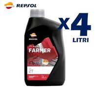 OLIO MISCELA REPSOL FARMER MINERALE 2 TEMPI 4LITRI AGRICOLO MOTOSEGA RASAERBA