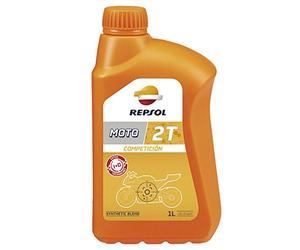 OLIO MISCELA REPSOL MOTO COMPETICION 2T 100% SINTETICO 1 LITRO RP146Z51