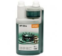 OLIO STIHL HP ULTRA 1 litro per miscela motore 2 T 100% sintetico con dosatore