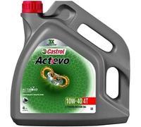 Olio Moto 4 Tempi Castrol Act-Evo 10W-40 4 Litri EA