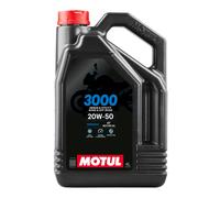 Motul Olio motore minerale 3000 4T 20W50 4 litri