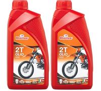 Olio Moto Rhutten 2T Synt 1L (Confezione da 2)