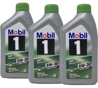 OLIO MOTORE 0W-30 MOBIL M1 ESP SINTETICO LUBRIFICANTE 4 LITRI
