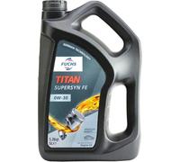 FUCHS Titan Super-Sintetico Fe SAE 0W-30 Olio Motore Volvo Vcc 95200377, 5 Litro