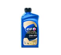 OLIO MOTORE 0W20 ELF EVOLUTION R-TECH ELITE FE PER MOTORI BENZINA DIESEL LT 1