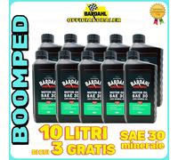 OLIO MOTORE 10 LITRI BARDAHL CLASSIC MONOGRADO SAE 30 MINERALE MOTO EPOCA 10BD05
