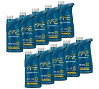 Olio Motore 10 x 1 Litro 15W40 Oli 15W-40 Mannol Universale Api Sn / CH-4