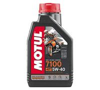 OLIO MOTORE 100% SINTETICO MOTUL 7100 ESTER 5W40 1 LITRO PER MOTO SCOOTER 4T