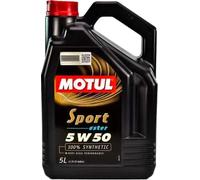 1 x 5 litro di olio Motul sport 5 W50 ESTER 100% completamente sintetico