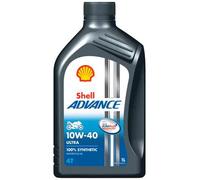 1 Litro Originale Shell Advance 4T Ultra 10W40 4-Takt Olio Motore Moto