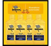 OLIO MOTORE 10W30 SCOOTER MOTO BARDAHL 10W30 XTM POLAR PLUS SINTETICO KIT 4 LT
