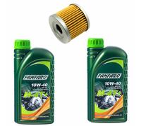 Olio Motore 10W40 Set 2 Litro MF131 per Suzuki Lz-Z 90 Ltz Anno Fab. 2007-2017