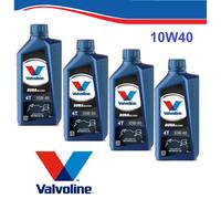 VALVOLINE Durabland 2x 1L 10W-40 4T olio motore olio moto + regalo