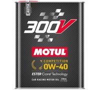 OLIO MOTUL 300V 0W-40 COMPETITION ESTER CORE 2 LT CAR RACING OIL AUTO DA CORSA