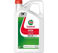 Olio motore 0w-20 auto benzina diesel Castrol GTX 0w-20 RN17FE - 3x5lt