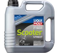 LIQUI MOLY Motocicletta 2T Basic Scooter ISO-L-EGB, Jaso Fb, Api TC, 4 Litro