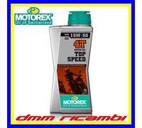 Olio Motore MOTOREX TOP SPEED 4T 15W50 cambio frizione HUSQVARNA 125 250 300 2T