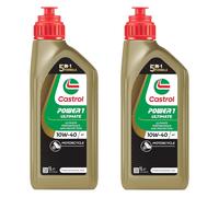 OLIO MOTORE 4T CASTROL POWER 1 10W40 MOTO 4 TEMPI SINTETICO KIT DA 2 LITRI