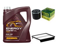 Olio Motore 5L MANNOL 5W-30 Combi LL+MANN-FILTER Per Hyundai Santa Fé II CM 2.4