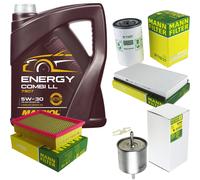Olio Motore 5L MANNOL 5W-30 Combi LL+MANN-FILTER Per Mazda Tribute EP 2.0 4WD