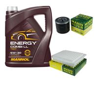 Mannol 5 L 5W-30 Station Wagon Ll + Mann per Citroën Berlingo Box M_ 1.8 D’